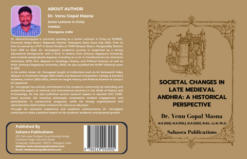 Societal Changes in Late Medieval Andhra: A Historical Perspective